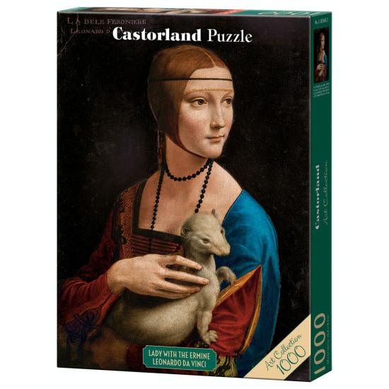 Puzzle Castorland Dame À L'Hermine 1000 pièce