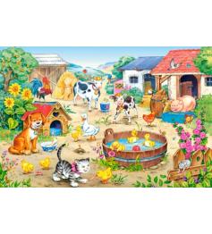 Puzzle Castorland La Ferme 60 pièces