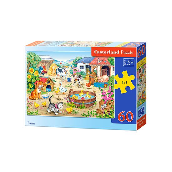 Puzzle Castorland La Ferme 60 pièces