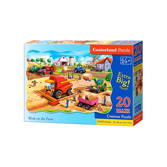Puzzle Castorland La Ferme MAXI XXL 20 pièces