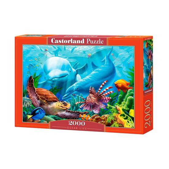 Castorland La vie dans l'océan Puzzle 2000 pièces