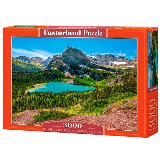 Puzzle Castorland Lac Grinnell, Parc National Des Glaciers 3000