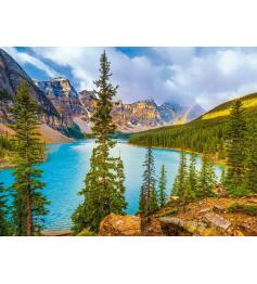 Puzzle Castorland Lac Moraine, Parc National Banff, Canada 2000