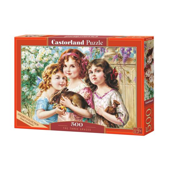 Castorland Puzzle Les Trois Grâces 500 pièces Castorland Puzzle Les Trois Grâces 500 pièces