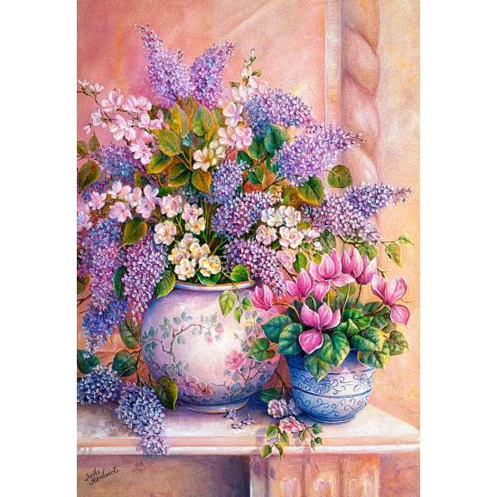 Puzzle Castorland lilas 1500 pièces