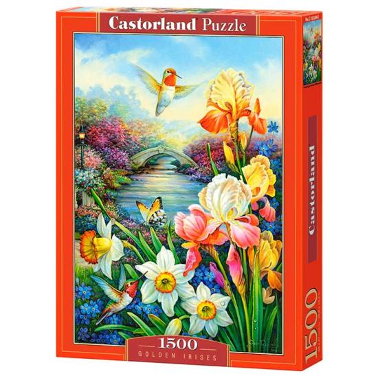 Puzzle Castorland Lys dorés 1500 pièces