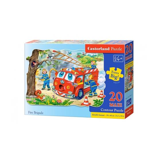 Puzzle Castorland Les Pompiers MAXI XXL 20 pièces
