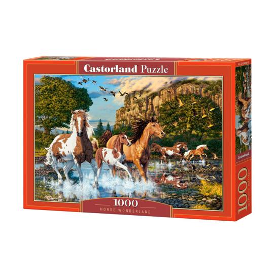 Puzzle Castorland Le Pays des Chevaux 1000 Pièces Puzzle Castorland Le Pays des Chevaux 1000 Pièces