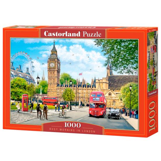 Puzzle Castorland Matinée bien Remplie à Londres 1000 Pcs