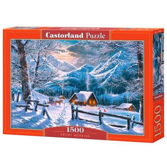 Puzzle Castorland Morning Snow 1500 pièces