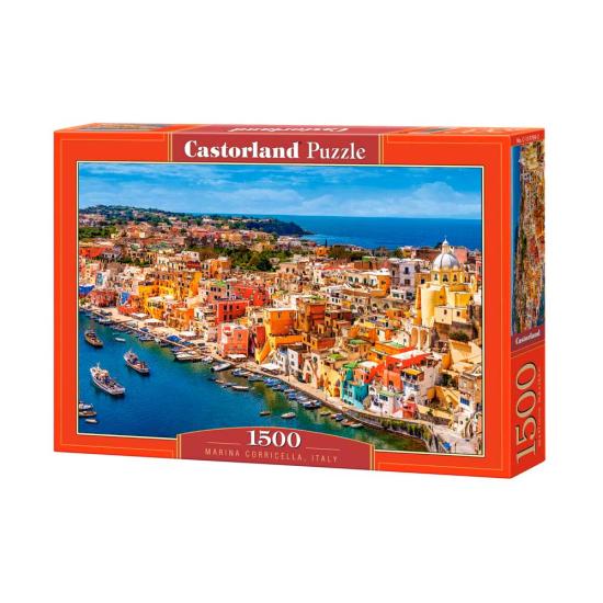 Castorland Marina Corricella, Italie Puzzle 1500 pièces Castorland Marina Corricella, Italie Puzzle 1500 pièces
