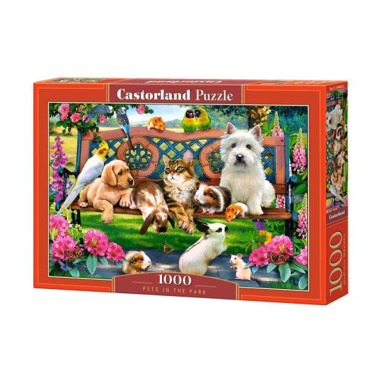 Puzzle Castorland Animaux du parc 1000 pièces