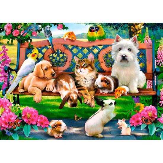 Puzzle Castorland Animaux du parc 180 pièces