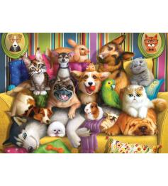 Puzzle Castorland Animaux Ludiques de 60 Pieces