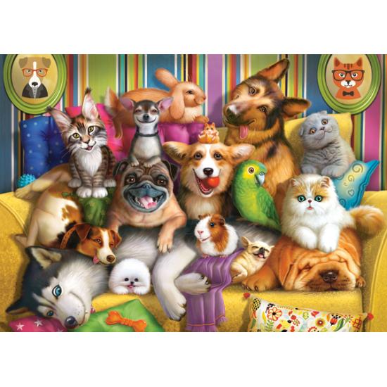 Puzzle Castorland Animaux Ludiques de 60 Pieces