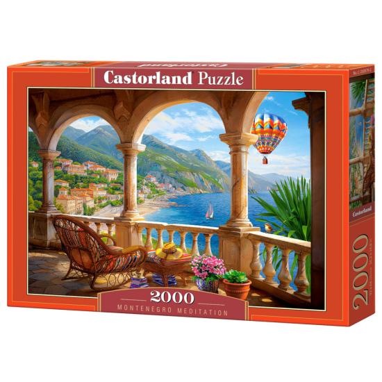 Puzzle Castorland  Méditation au Monténégro 2000 Pièces