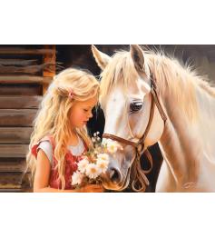 Puzzle Castorland Mon Ami Cheval 1000 pièce