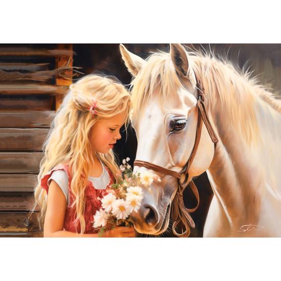 Puzzle Castorland Mon Ami Cheval 1000 pièce Puzzle Castorland Mon Ami Cheval 1000 pièce