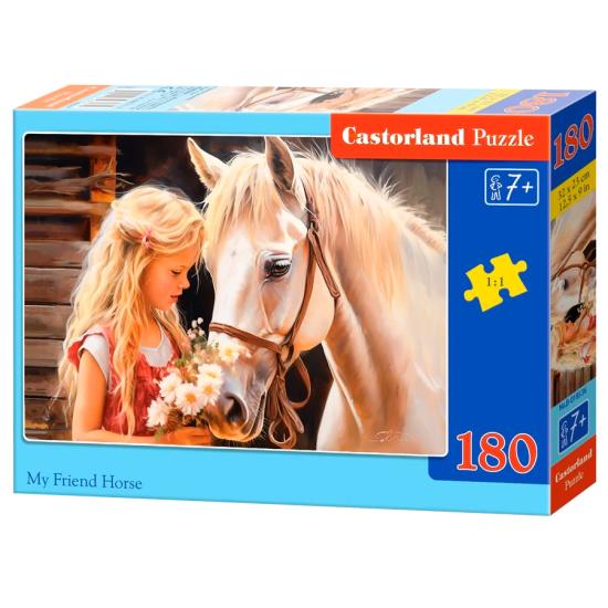 Puzzle Castorland Mon Ami Cheval 180 pièces