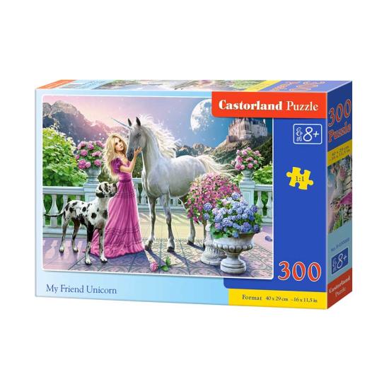 Puzzle Castorland Mon amie licorne 300 pièces