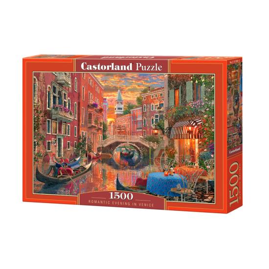 Castorland Puzzle Nuit romantique à Venise 1500 pièces