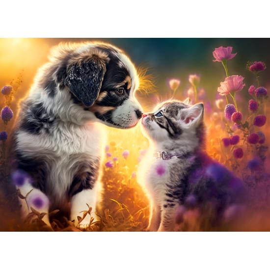 Puzzle Castorland Nouvelle Amitié de 260 Pieces