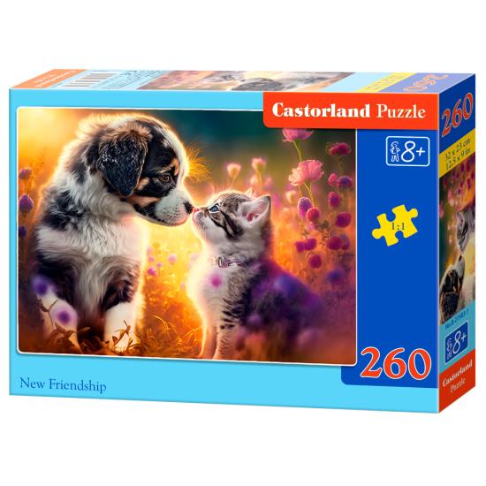 Puzzle Castorland Nouvelle Amitié de 260 Pieces