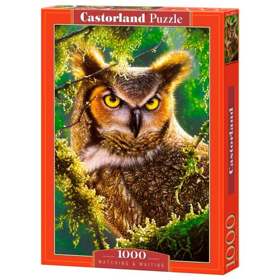 Castorland Watching and Waiting Puzzle 1000 pièces Castorland Watching and Waiting Puzzle 1000 pièces