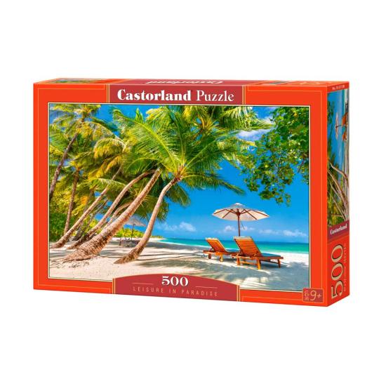 Puzzle Castorland Loisirs au paradis 500 pièces