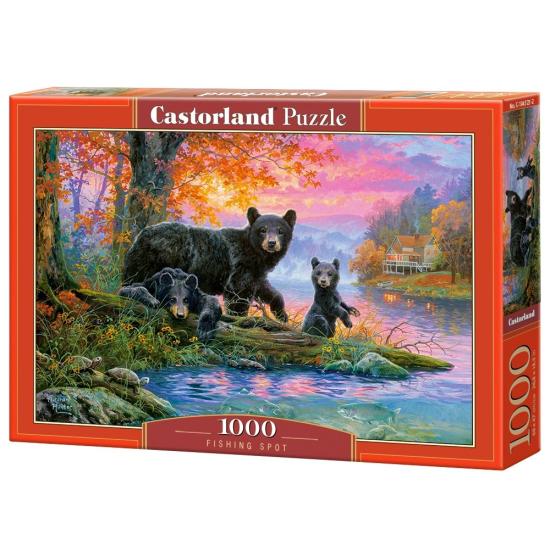 Castorland Pêche Ours Puzzle 1000 pièces