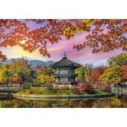 Puzzle Castorland Palais De Gyeongbokgung, Séoul 500 pièces