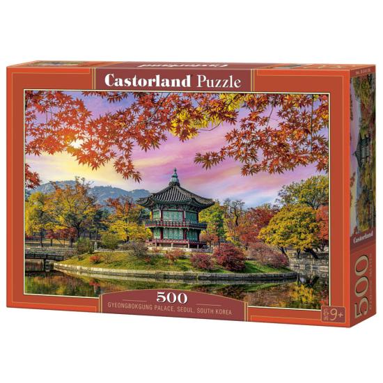 Puzzle Castorland Palais De Gyeongbokgung, Séoul 500 pièces