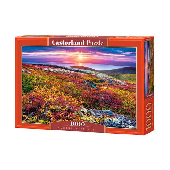 Castorland Puzzle Palette Fleurs du Nord 1000 pièces