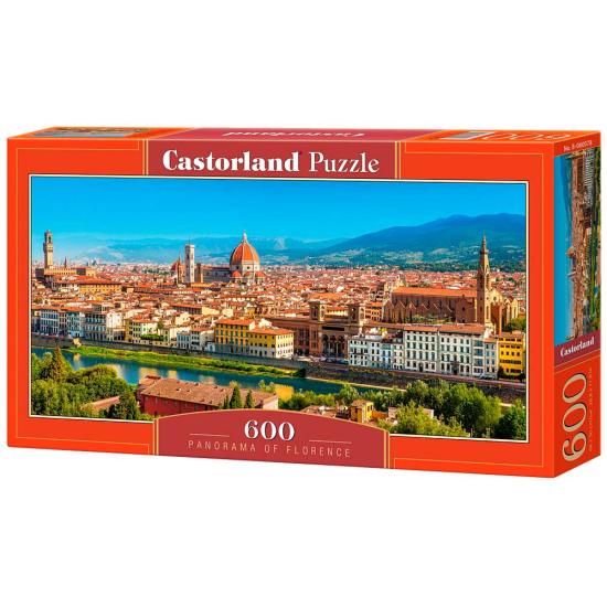 Castorland Puzzle Panoramique Florence 600 pièces