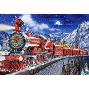 Puzzle Castorland Le Père Noël arrive 1000 pièces