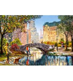 Puzzle Castorland Crépuscule Promenade dans Central Park 100