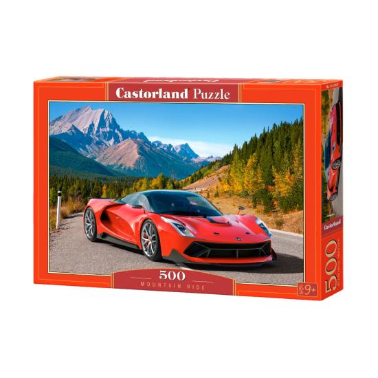 Castorland Voiture de sport sur la montagne Puzzle 500 pièces