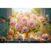 Puzzle Castorland Pivoines D'Été  1000 Pièces