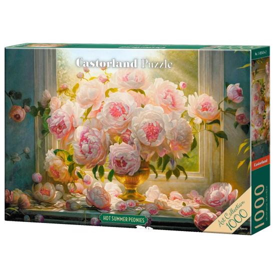 Puzzle Castorland Pivoines D'Été  1000 Pièces