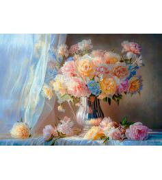 Castorland Puzzle Pivoines Pastel 1500 pièces