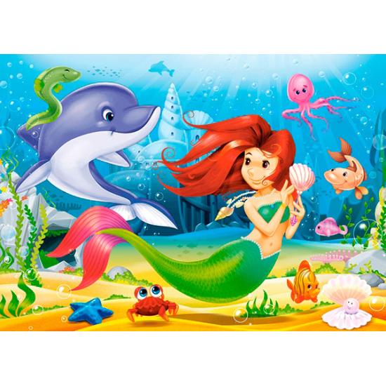 Puzzle Castorland La Petite Sirène 120 pièces