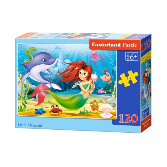 Puzzle Castorland La Petite Sirène 120 pièces