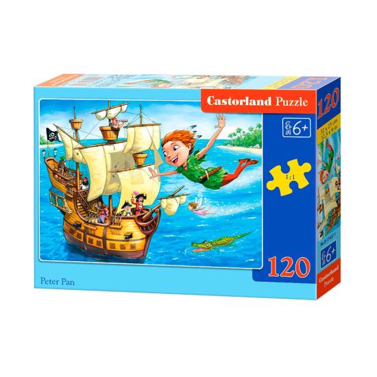 Castorland Peter Pan Puzzle 120 pièces
