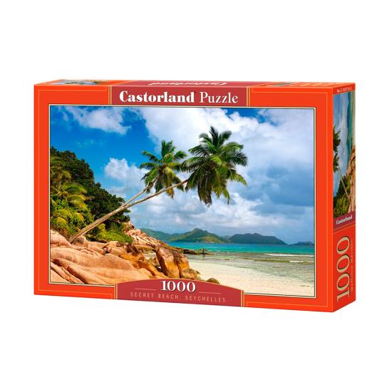 Castorland Secret Beach, Seychelles Puzzle 1000 pièces