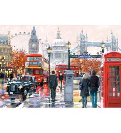 Puzzle carte postale Castorland London 1000 pièces