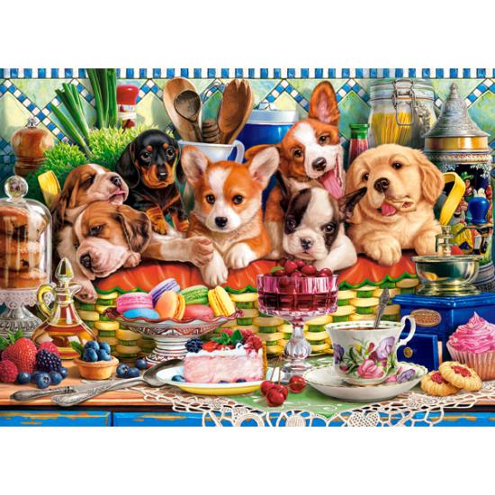 Puzzle Castorland Dessert pour chiot 300 pièces