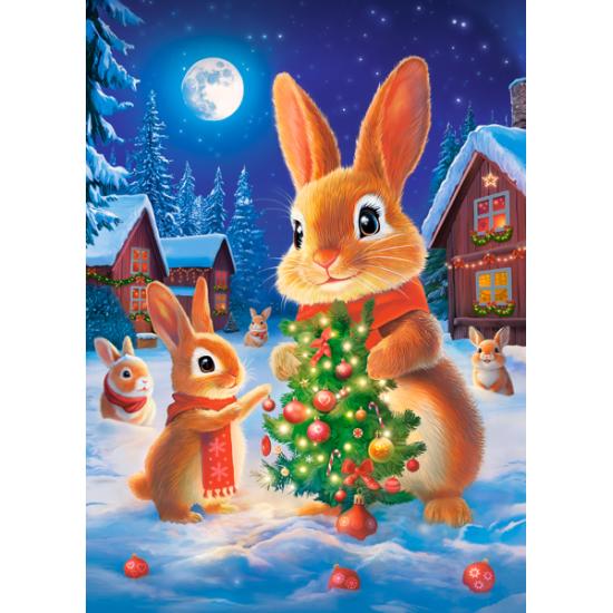 Puzzle Castorland Préparatifs Pour Noël 260 pièces