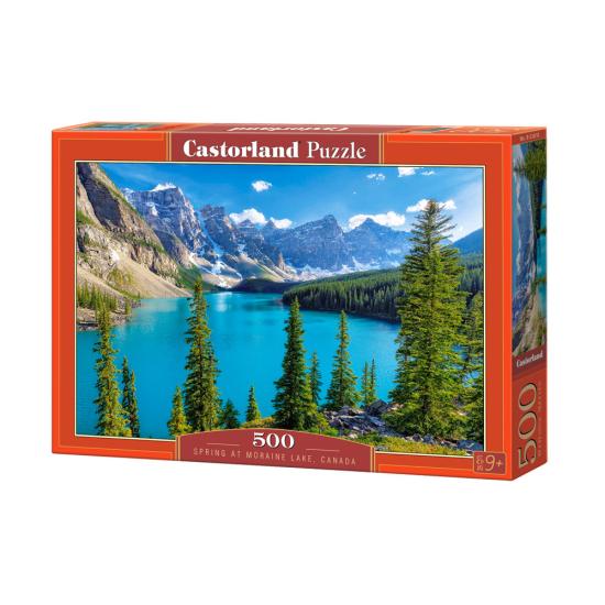 Puzzle Castorland Spring in Moraine Lake, Canada 500 Pz