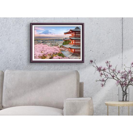 Puzzle Castorland Le Printemps Au Japon 500 pièces