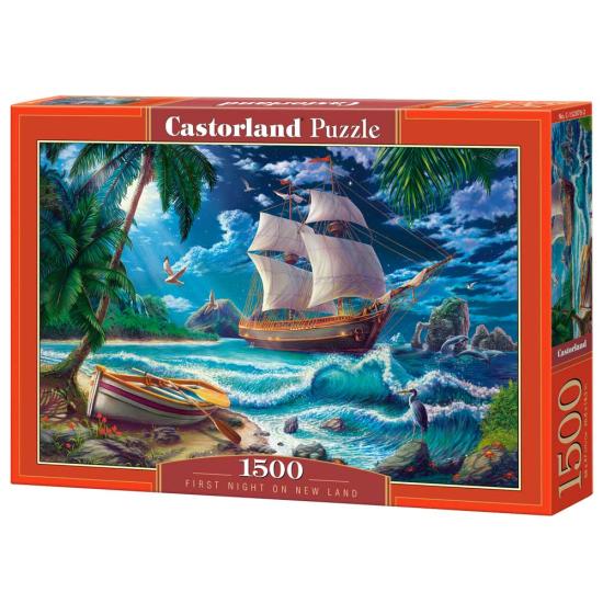 Puzzle Castorland Première Nuit Sur une Nouvelle Terre de 1500 P